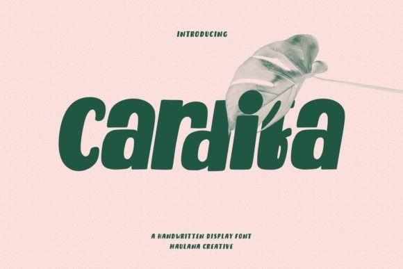 Cardifa: A Stylish Font for Professional Branding