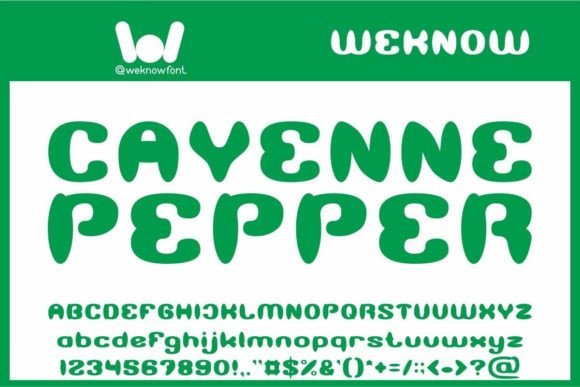 Cayenne Pepper Font for Modern Editorial Design