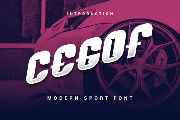 Cegof Display Font Review