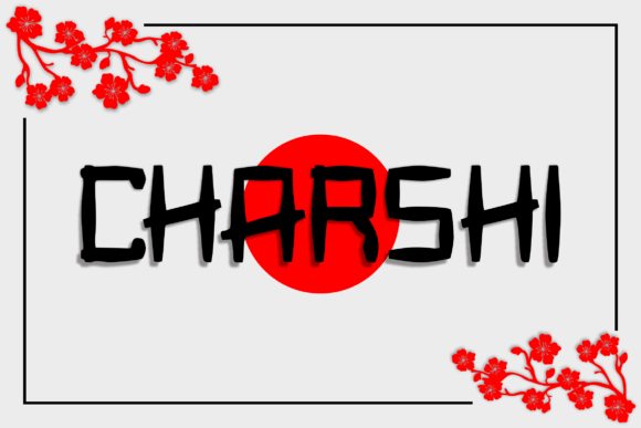 Charshi: A Modern Display Typeface for Digital Branding