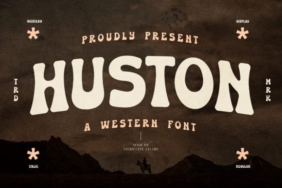 Choosing Huston for a Modern Editorial Layout