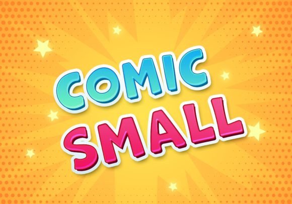 Comic Small: A Playful Display Font for Creative Projects