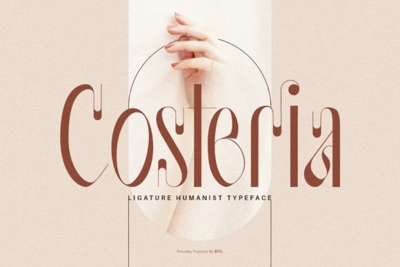Costeria Font for Eye-Catching Branding and Marketing