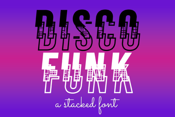 Disco Funk: A Modern Display Font for Bold Branding