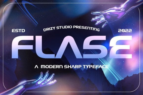 Flase: A Modern Display Font for Bold Branding