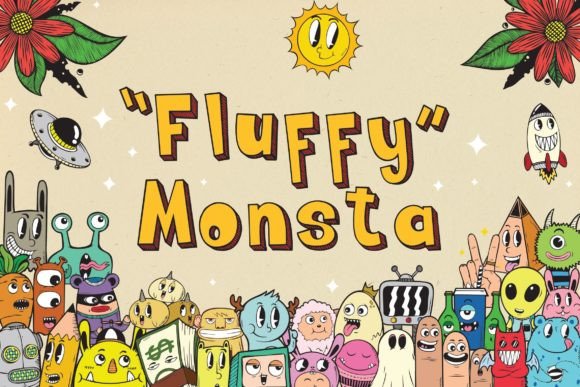 Fluffy Monsta Font for Professional Branding