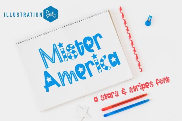 Mr. America Font for Web Design Projects