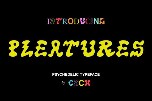 Pleasures Font Review for Creative Branding