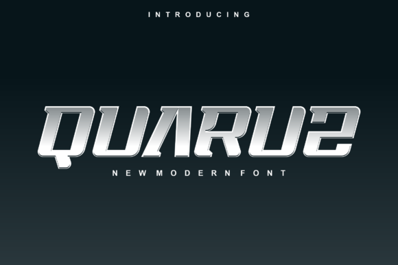 Quaruz: A Bold Display Font for Web Design