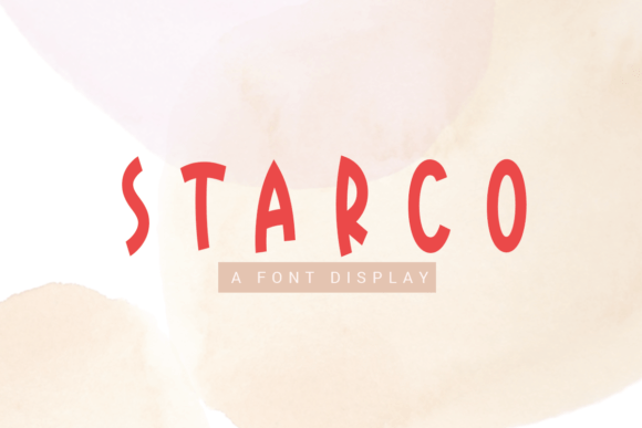 Starco: A Versatile Display Font for Modern Web Design