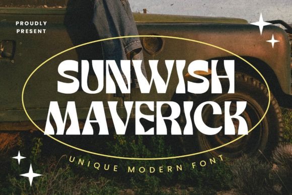 Sunwish Maverick: A Playful Typeface for Vintage-Inspired Design