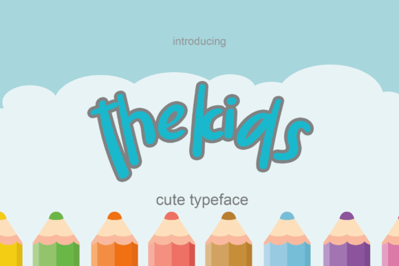 Thekids Font for Modern Web Design