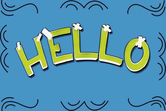 Untitled 123: A Playful Display Font for Creative Projects